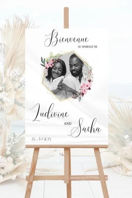 Papan Akrilik Papan Pernikahan Badung